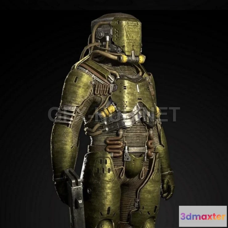 1183626 - PBR Game 3D Model - Colonial Security - Game ready mesh