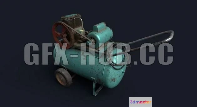 1183662 - PBR Game 3D Model - Compressor
