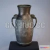 1183724 - PBR Game 3D Model - Copper Vase