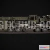 1183764 - PBR Game 3D Model - Crane Truck