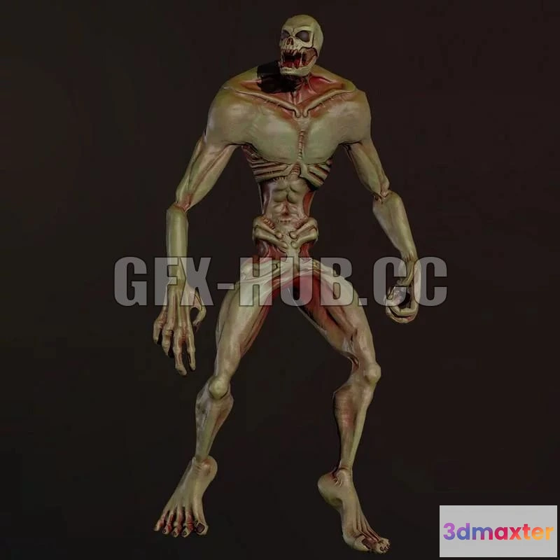 1183768 - PBR Game 3D Model - Creepe