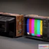 1183776 - PBR Game 3D Model - CRT Television Set