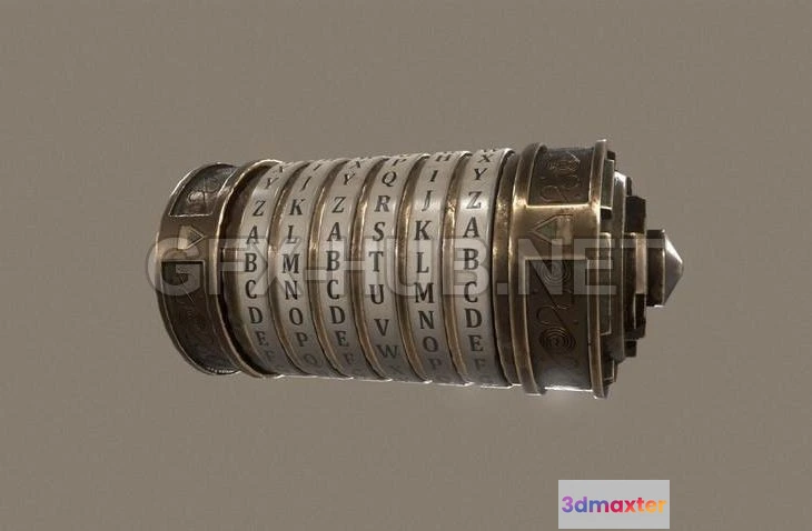 1183782 - PBR Game 3D Model - Cryptex