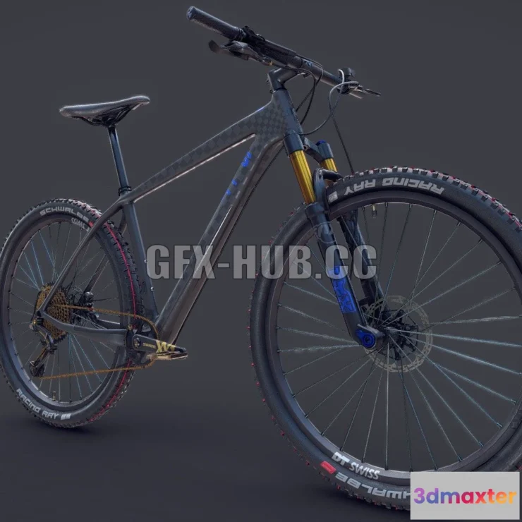 1183784 - PBR Game 3D Model - Cube Elite C68 SLT zeroblack 2019