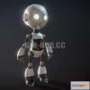 1183804 - PBR Game 3D Model - Cute Robot
