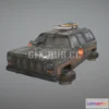 1183848 - PBR Game 3D Model - Cyberpunk Car