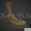 1183948 - PBR Game 3D Model - Danner 15660X Boots