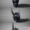 1183958 - PBR Game 3D Model - Dark Fantasy Helmet