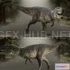 1183966 - PBR Game 3D Model - Daspletosaurus torosus