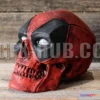 1183990 - PBR Game 3D Model - Deadpool Skull