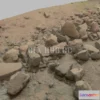 1183994 - PBR Game 3D Model - Debris Rocks Concrete Pile Factory Scan
