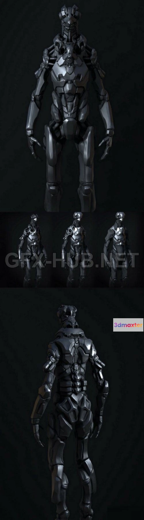 1184054 - PBR Game 3D Model - Detective Unit PBR