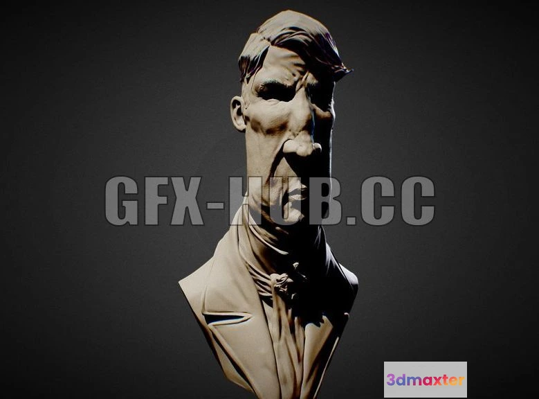 1184096 - PBR Game 3D Model - Dishonored inspired Lord Pendleton