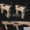 1184132 - PBR Game 3D Model - DP 12 Auto Shotgun