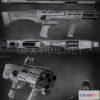 1184134 - PBR Game 3D Model - DP-12 Shotgun