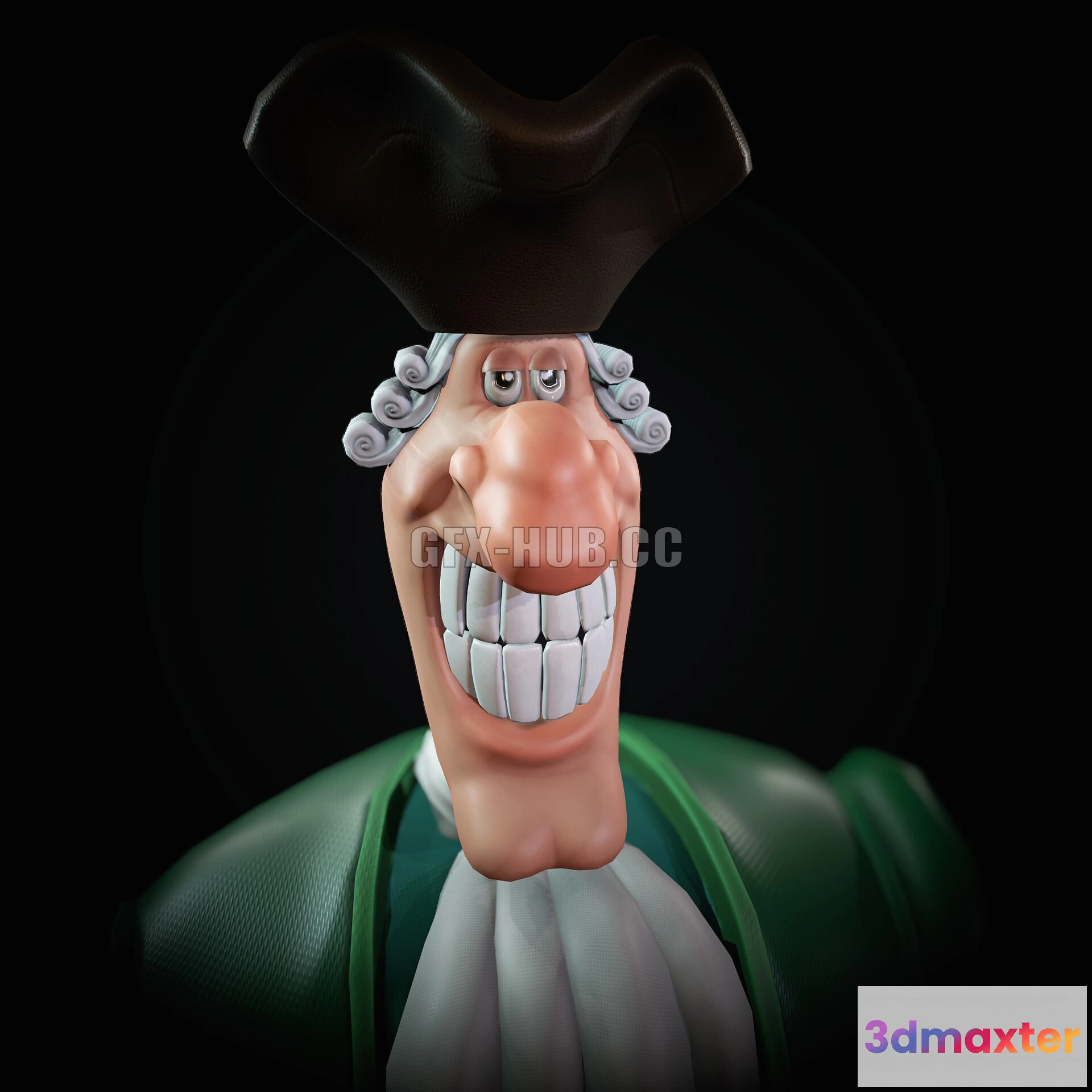 1184180 - PBR Game 3D Model - DrLivesey Treasure Island