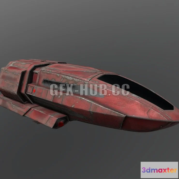 1184188 - PBR Game 3D Model - DSC Shuttle