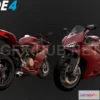 1184196 - PBR Game 3D Model - DUCATI -1299 Panigale S 2017