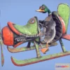 1184198 - PBR Game 3D Model - Duck Ship