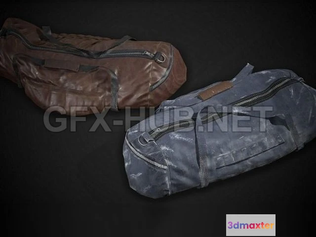 1184200 - PBR Game 3D Model - Duffle bag
