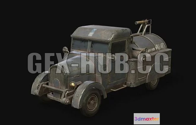 1184212 - PBR Game 3D Model - Dunne Dousing Engine 3r