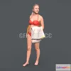 1184322 - PBR Game 3D Model - Elena 10455 - Bikini