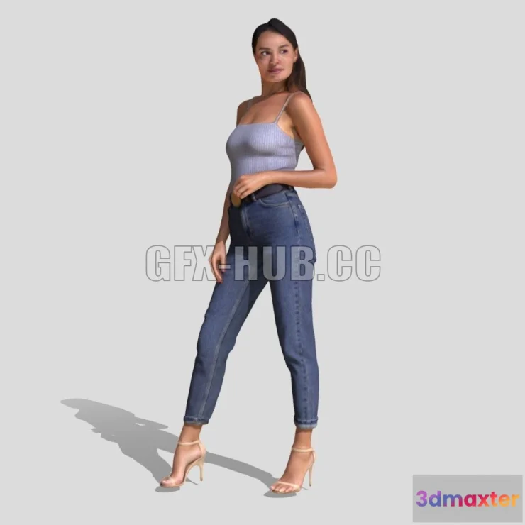 1184326 - PBR Game 3D Model - Elena 1067