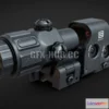 1184374 - PBR Game 3D Model - EOTech EXPS3 With Magnifier 3x