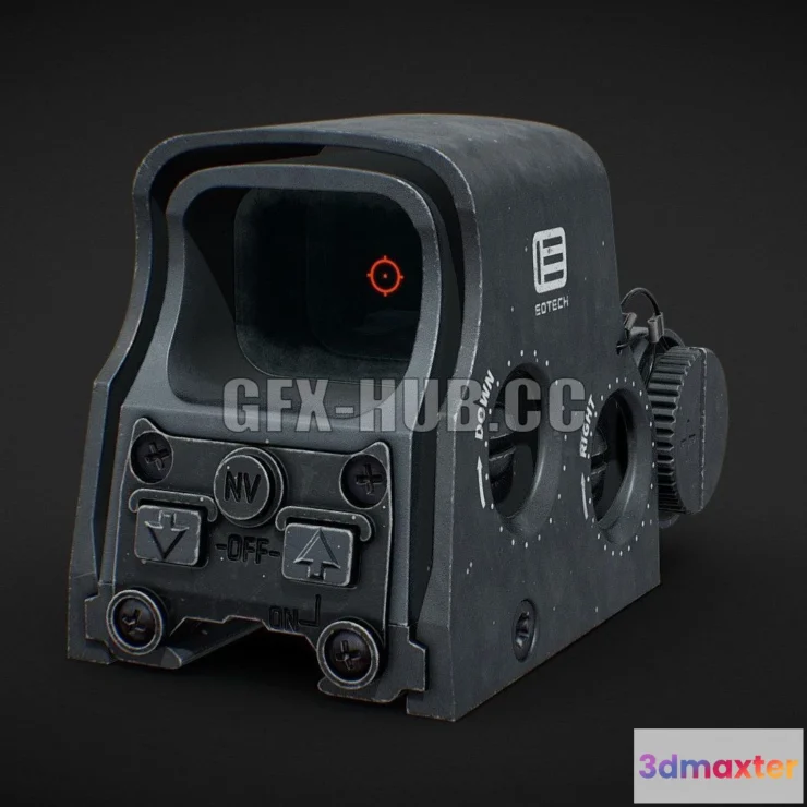 1184376 - PBR Game 3D Model - EOTECH HWS XPS2