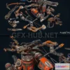1184382 - PBR Game 3D Model - Equitments SET