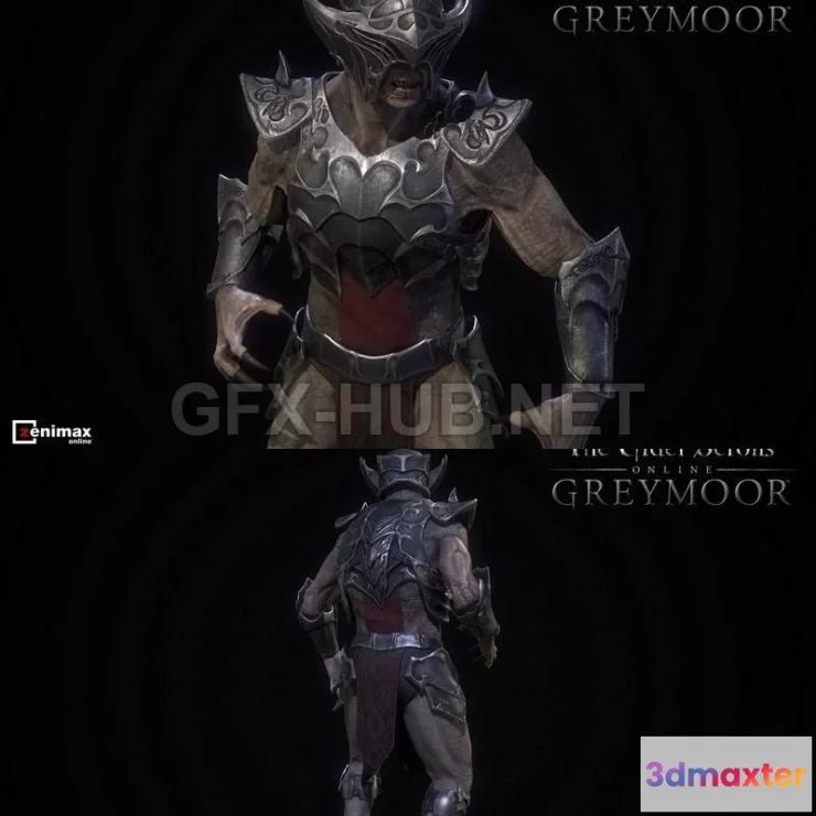 1184386 - PBR Game 3D Model - ESO Bloodknight