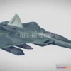 1184448 - PBR Game 3D Model - F-22C Raptor II