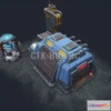 1184460 - PBR Game 3D Model - Factory