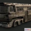1184472 - PBR Game 3D Model - Fallout 3 Intro Bus