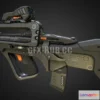 1184498 - PBR Game 3D Model - Famas TLX