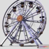 1184602 - PBR Game 3D Model - Ferris Wheel