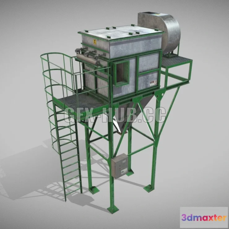 1184620 - PBR Game 3D Model - Filter Cartridge