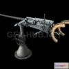 1184656 - PBR Game 3D Model - Flak 88 Anti-Aircraft Gun