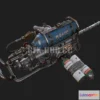 1184664 - PBR Game 3D Model - Flame Thrower