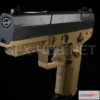 1184710 - PBR Game 3D Model - FN Five-seveN Pistol