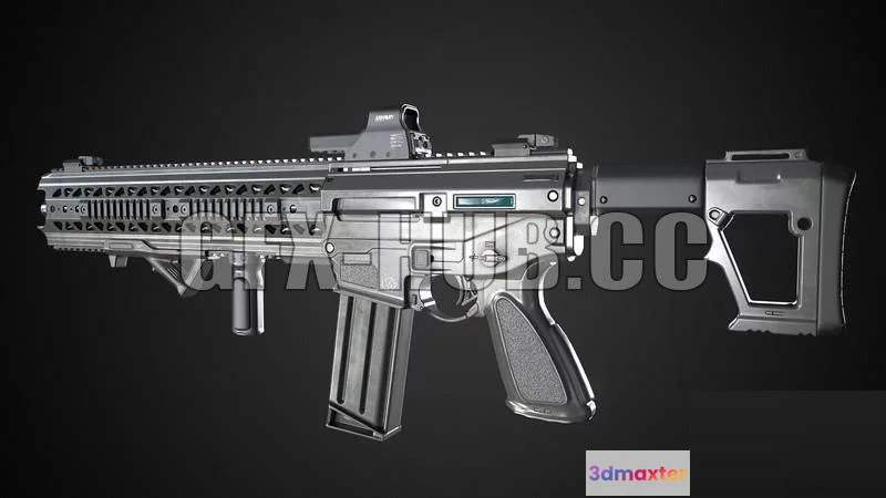 1184712 - PBR Game 3D Model - FN M29 Infantry Rifle