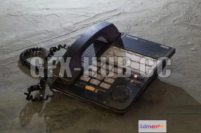 1184756 - PBR Game 3D Model - Forgotten phone