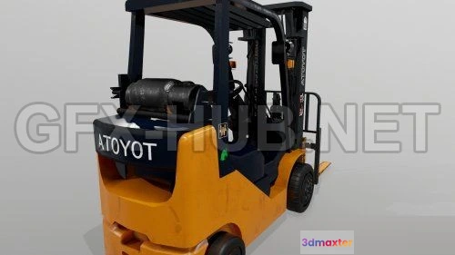 1184762 - PBR Game 3D Model - Forklift - UOIT Capstone PBR