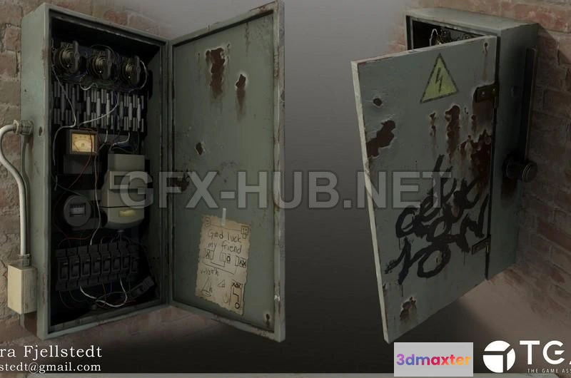 1184824 - PBR Game 3D Model - Fusebox
