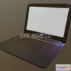 1184908 - PBR Game 3D Model - Gaming Laptop