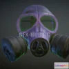 1184930 - PBR Game 3D Model - GAS MASK LOW