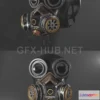 1184934 - PBR Game 3D Model - Gas Mask