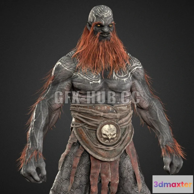 1184948 - PBR Game 3D Model - Gate keeper