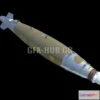 1184966 - PBR Game 3D Model - GBU 38 JDAM Bomb