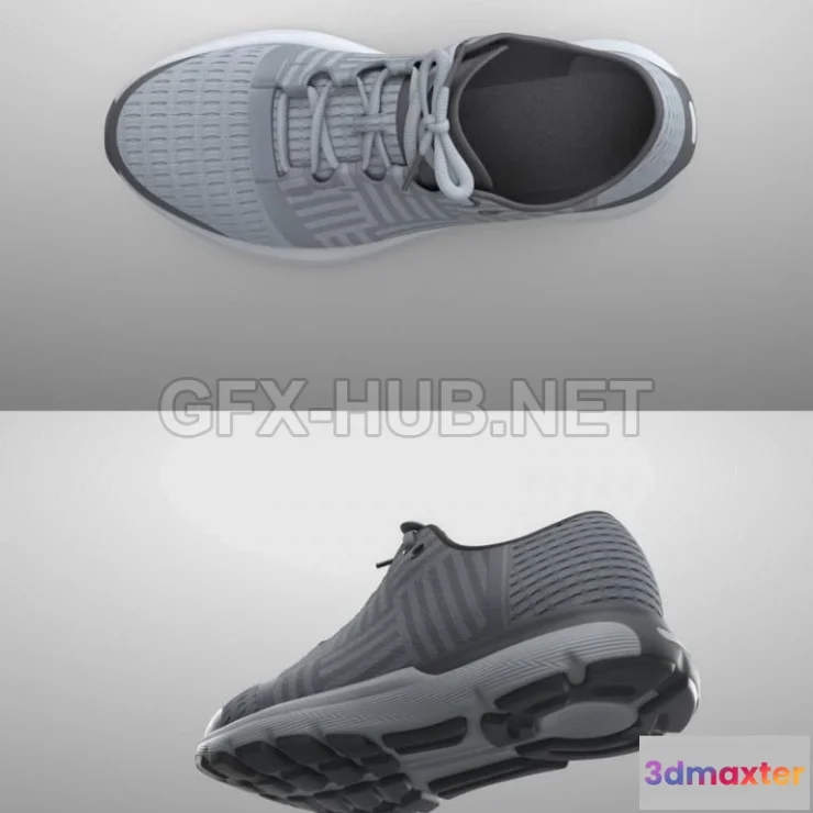 1184994 - PBR Game 3D Model - Generic Sneakers